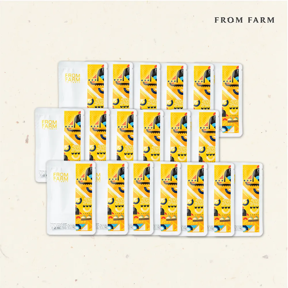 【FROM FARM 元榆牧場】無添加原味土雞滴雞精-18+1入(環保無盒/日常保養)
