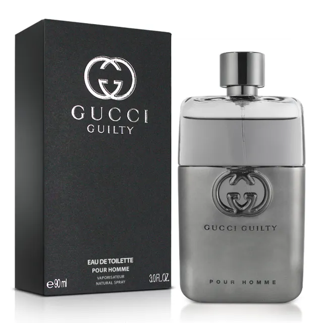 【GUCCI 古馳】Guilty Eau 罪愛男性淡香水90ml