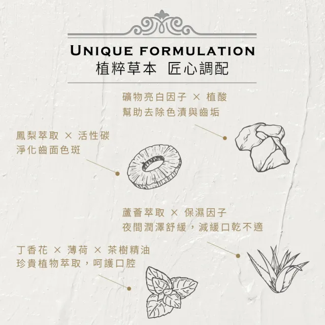 【RETRO BUBBLE】淨化亮白草本精品牙膏 – 晚安舒緩茶口味100g(亮白/酵素/美白/舒緩口乾/無氟不含氟產孕婦)