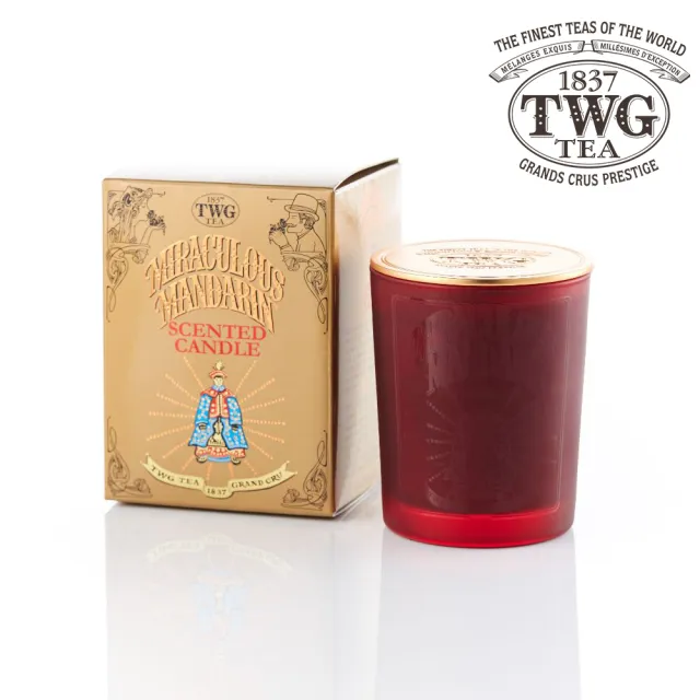 【TWG Tea】神秘國境紅茶薰香蠟燭 Miraculous Mandarin Tea Scented Candle(190公克)