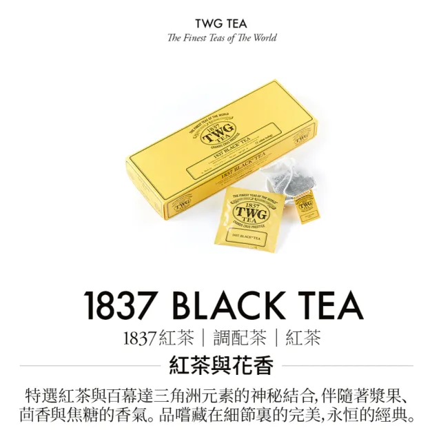 【TWG Tea】環球啟程 手工純棉茶包 15包x3盒(Bon Voyage Tea Sets)