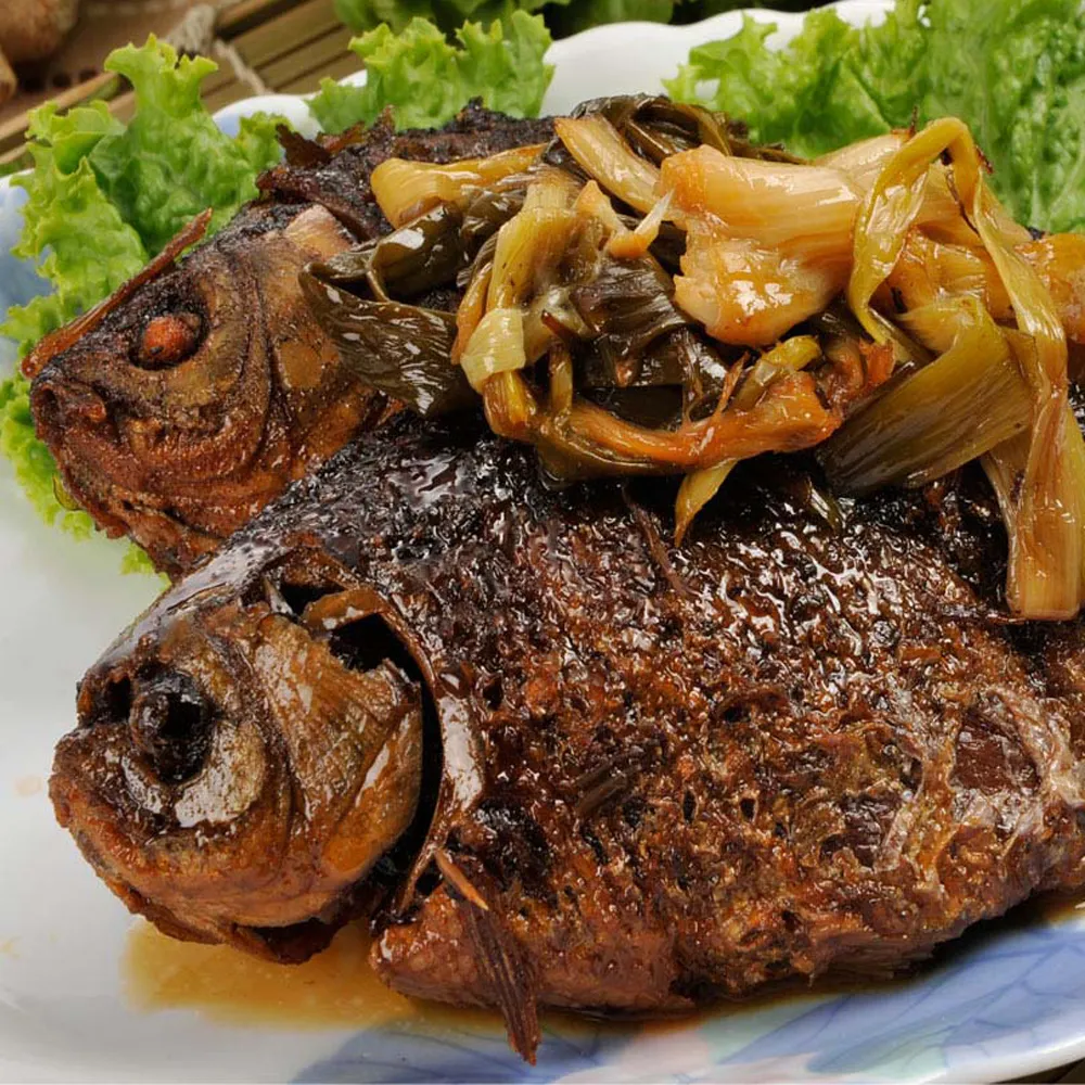 【鮮食家】南門市場逸湘齋FC江浙蔥烤鯽魚(150g/一尾/盒)