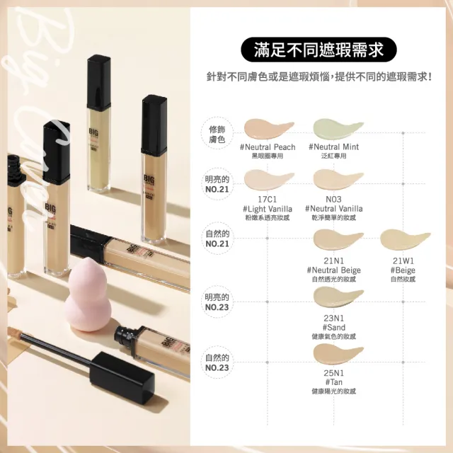 【ETUDE】官方直營 萬飾如易 修飾專家遮瑕液 7g
