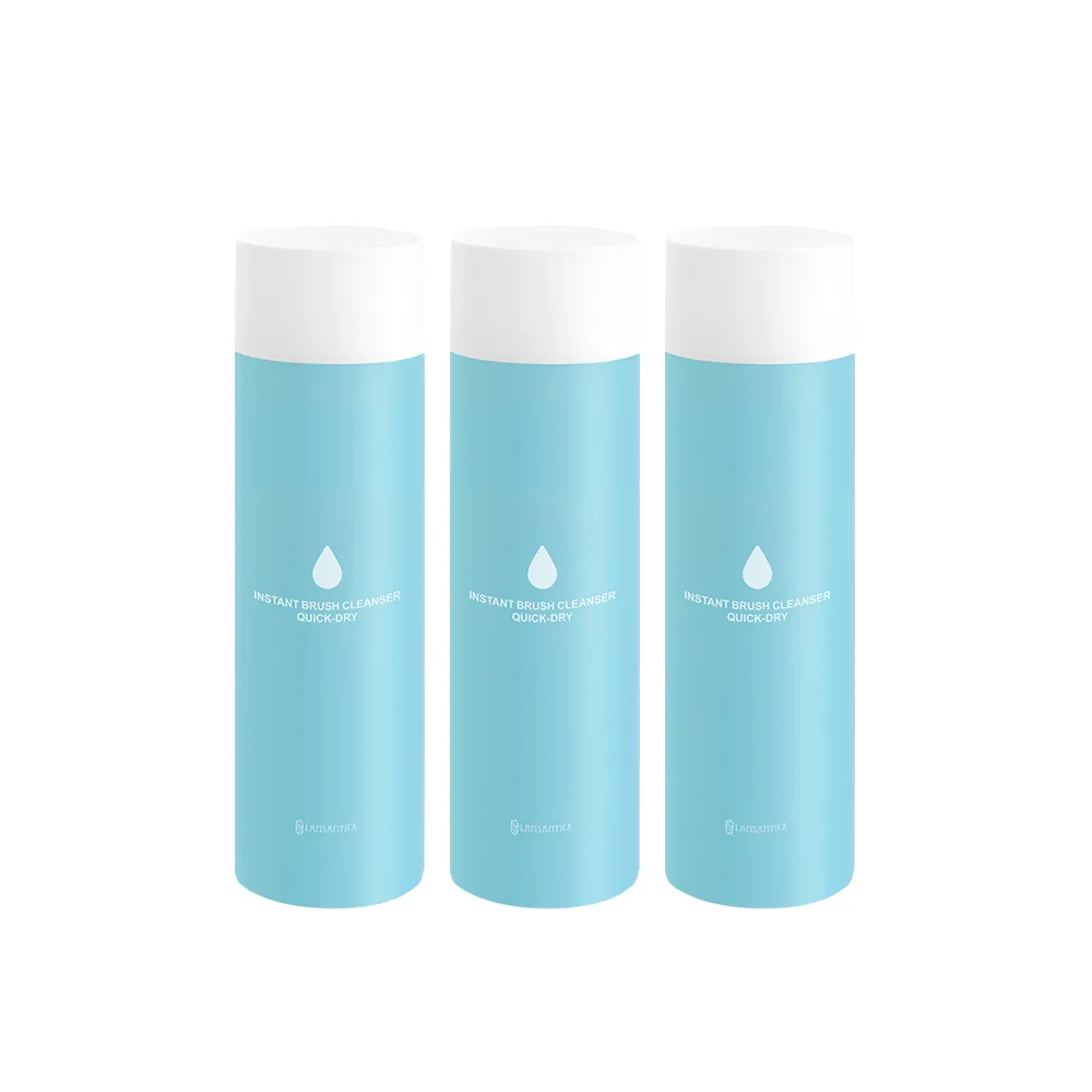 【LSY 林三益】快快乾洗 刷具清潔液 膏/液狀適用 藍200ml-3入組(刷具清潔/快速乾洗)