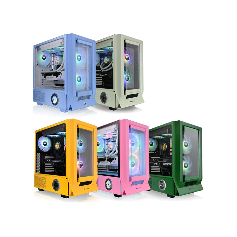 【Thermaltake 曜越】勁透 Ceres 350 MX 中直立式機殼 特殊色(CA-1Z3-00MXWN-00)