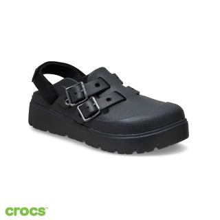 【Crocs】女鞋 Loaferette 龐克克駱格 黑色(214105-001)
