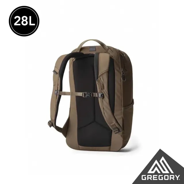 【Gregory】28L RETNA 多功能 後背包 電腦包 平頂棕(筆電夾層 抗撕裂 多收納空間)