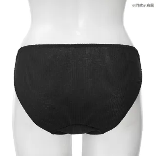 【aimerfeel】掛頸無鋼圈超盛內衣配套三角褲-黑色-1106121-BL