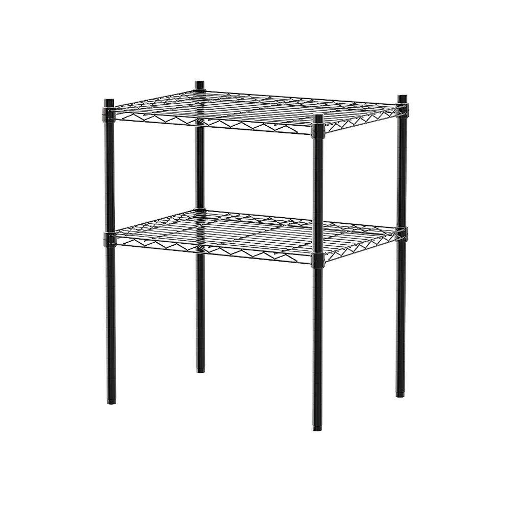 【dayneeds 日需百備】輕型 60x45x75公分烤漆二層架(鐵力士架/收納層架/鞋架/展示架/層架/鐵架)