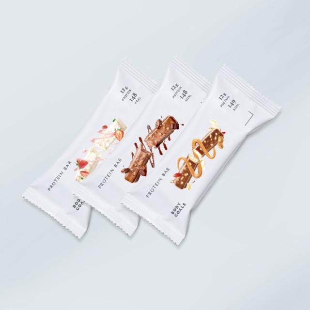 【Body Goals】Light 能量蛋白棒-三種口味2入組(10入/盒 戀梅白巧克力/濃純巧克力/濃厚奶油花生)