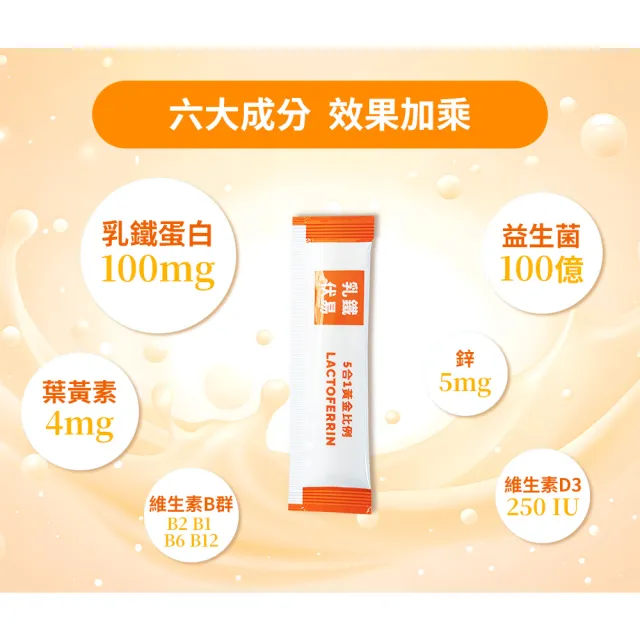 【Prolactix 寶晶】乳鐵伏易(乳鐵蛋白.益生菌.增強體力.體內環保)