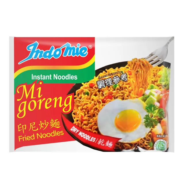 indomie 印尼營多炒麵-原味(85g*40包/箱)(泡麵)