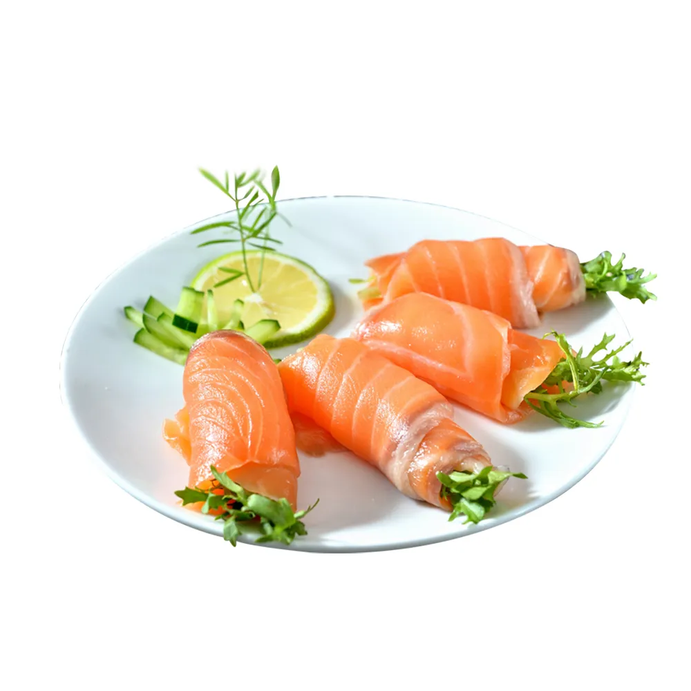 【鮮綠生活】智利頂級原料煙燻鮭魚切片 共2包(250g±10%/包)