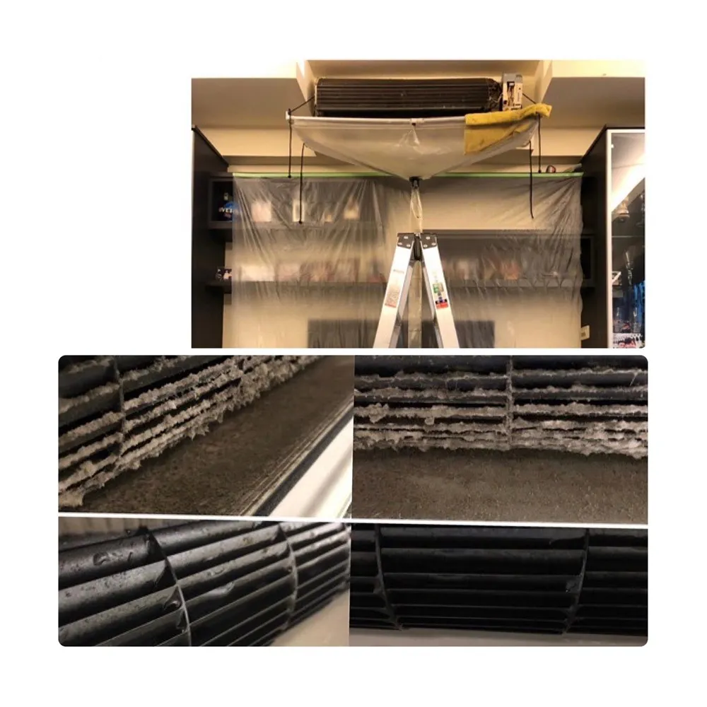 【溢淨讚去污除菌】專業分離式冷氣機清洗保養(限室內機一台+室外機一台)