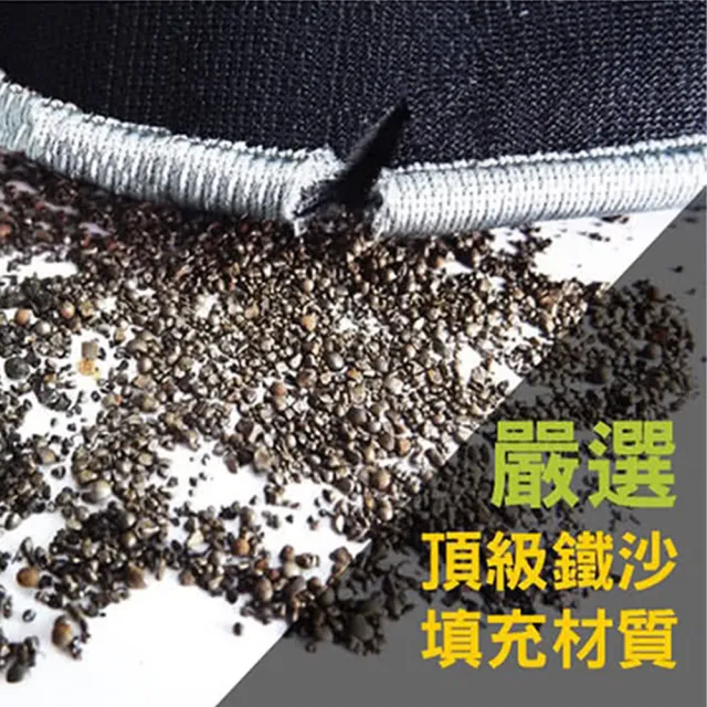 【AD-ROCKET】專業加重器/綁手沙袋/綁腿沙袋/沙包/沙袋(2KG黑灰色 兩入)