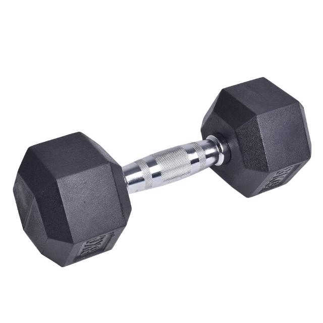 【AD-ROCKET】六角包膠啞鈴/啞鈴/重訓/健身(5KG)