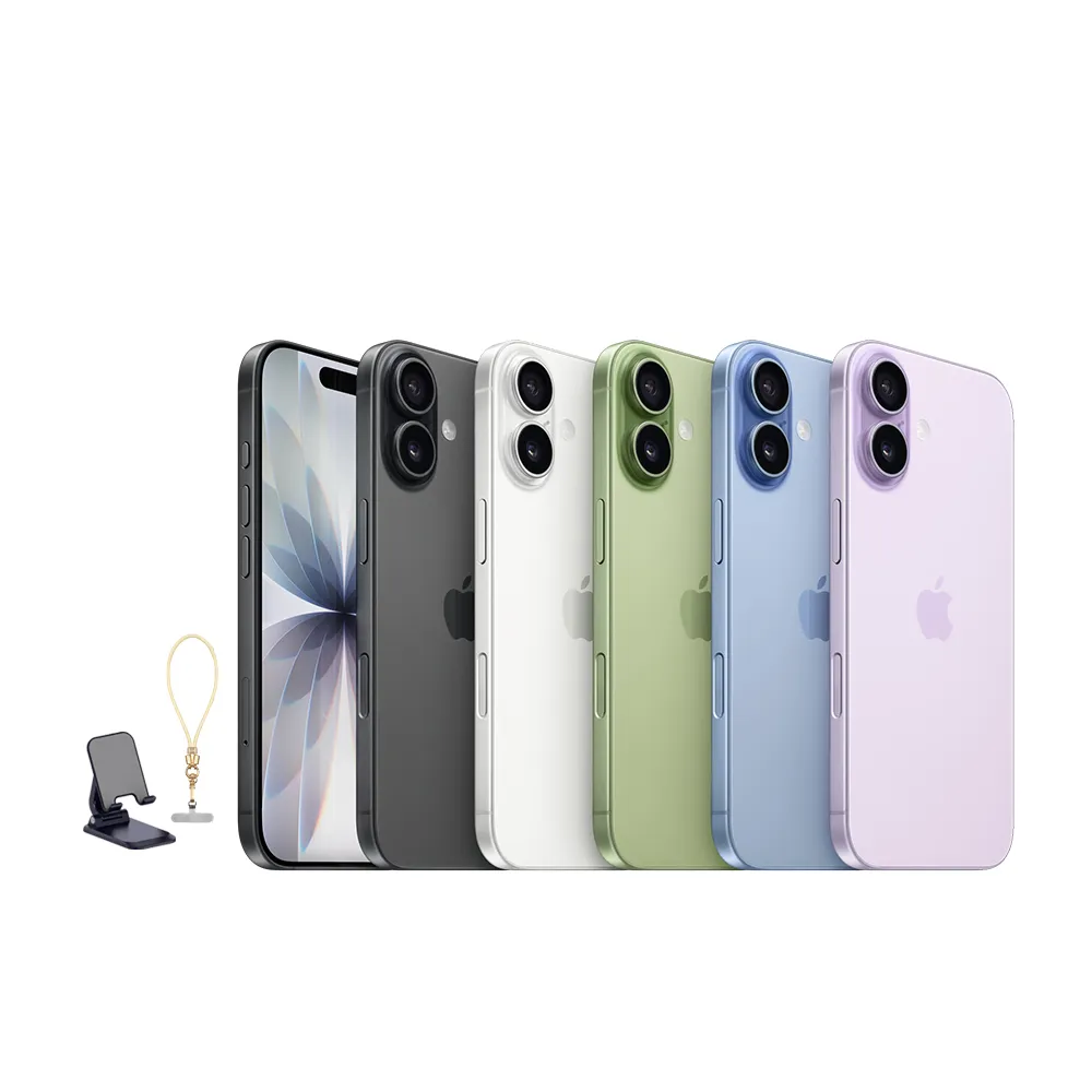 【Apple】iPhone 17(256G/6.3吋)(支架+短掛繩組)
