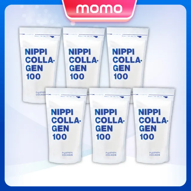 【NIPPI】純膠原蛋白胜2盒/110gX6包(世界第一膠原蛋白/台灣總代理/無雌激素/緩釋型)