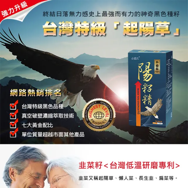 【草本之家】陽籽精膠囊10入組120粒/入(韭菜籽.山藥.蛹蟲草.鹿茸)