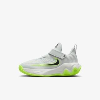 【NIKE 耐吉】Giannis Immortality 4 PS 中童 籃球鞋 淺銀 螢光黃(IH7665-002)