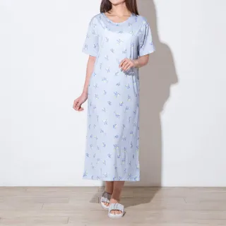 【NITORI 宜得利家居】接觸涼感 連身居家洋裝 N COOL NEL BL L