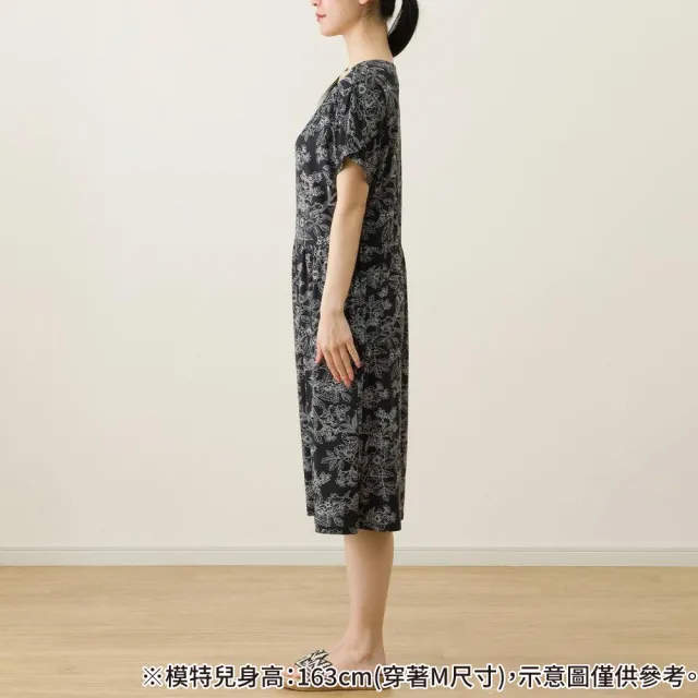 【NITORI 宜得利家居】接觸涼感 連身居家洋裝 N COOL SP 強冷 neBK L-LL