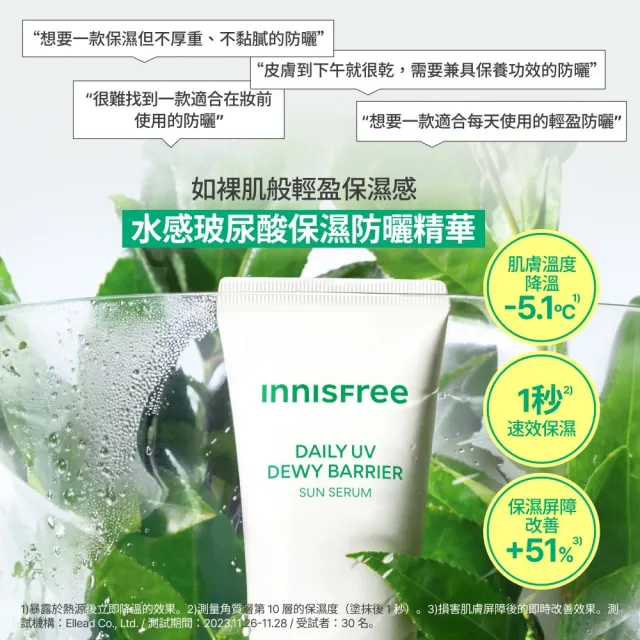 【innisfree】水感玻尿酸保濕防曬精華禮盒(50ml+25ml/玩具總動員限定版)