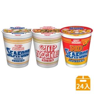 【NISSIN 日清】合味道原味系列杯麵 口味任選(海鮮/鮮蝦/香辣 70g-71gx24杯/箱)