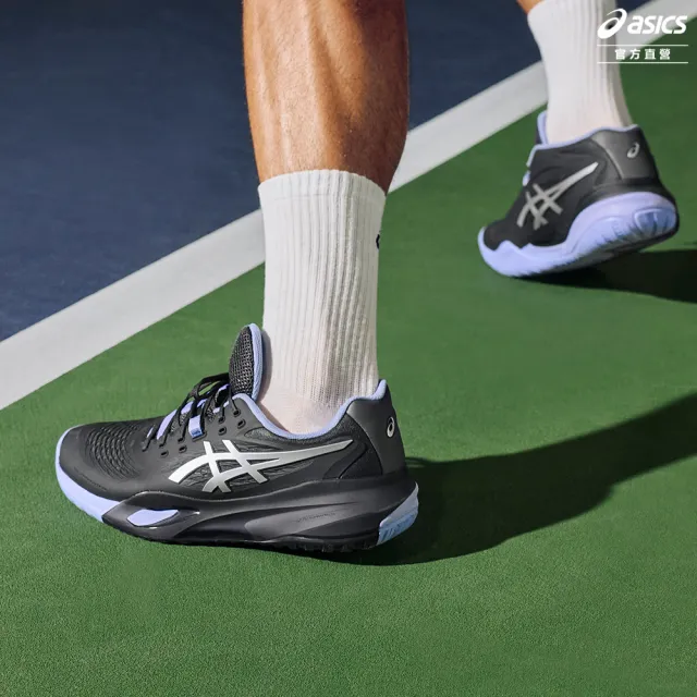 【asics 亞瑟士】GEL-RESOLUTION X 男款 美網夜場 網球鞋 1041A526-020