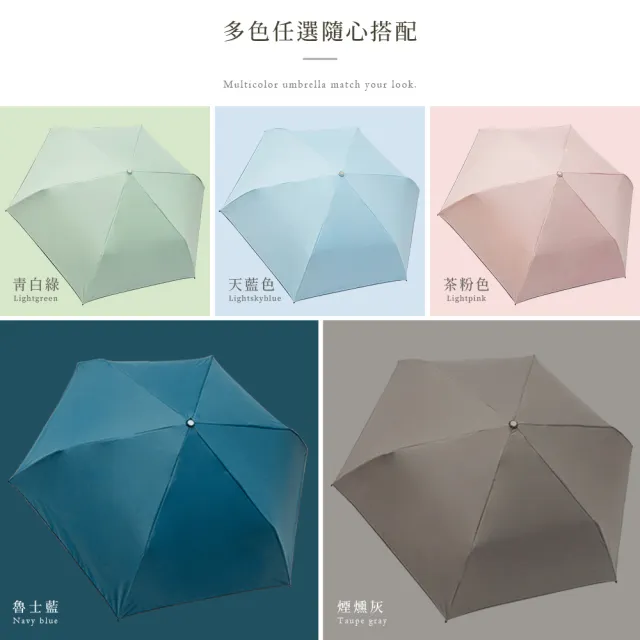 【雨之情】羽量防曬百搭自動傘(雨傘 折疊傘 遮陽傘 防曬 自動折傘)