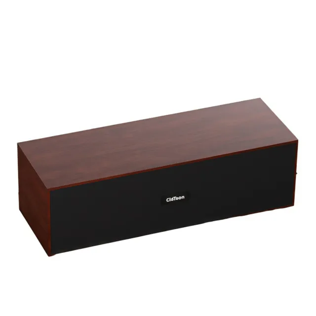 【Quality 聚家】電腦音響 桌面音箱 木質音箱 立體音 HIFI音質 藍牙5.3 USB一線通/藍牙