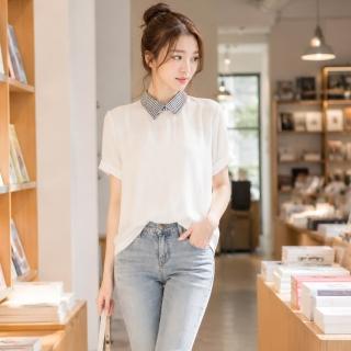 【Wonderland】名媛淑女百搭上衣(白)