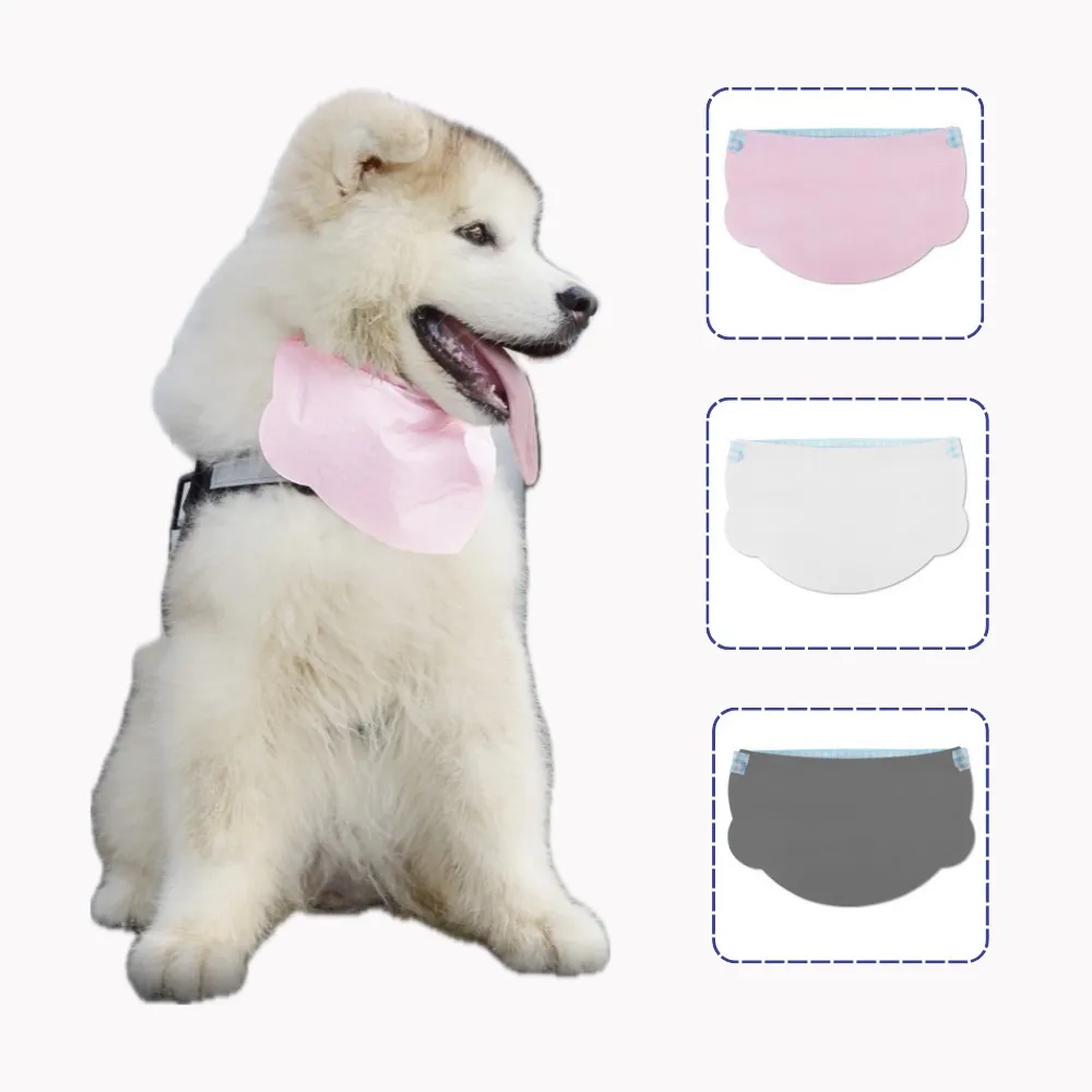 【Pet Universe 多寵宇宙】拋棄式寵物口水巾-M(寵物圍兜兜 貓咪圍兜 寵物圍兜 寵物圍巾 狗狗口水巾)