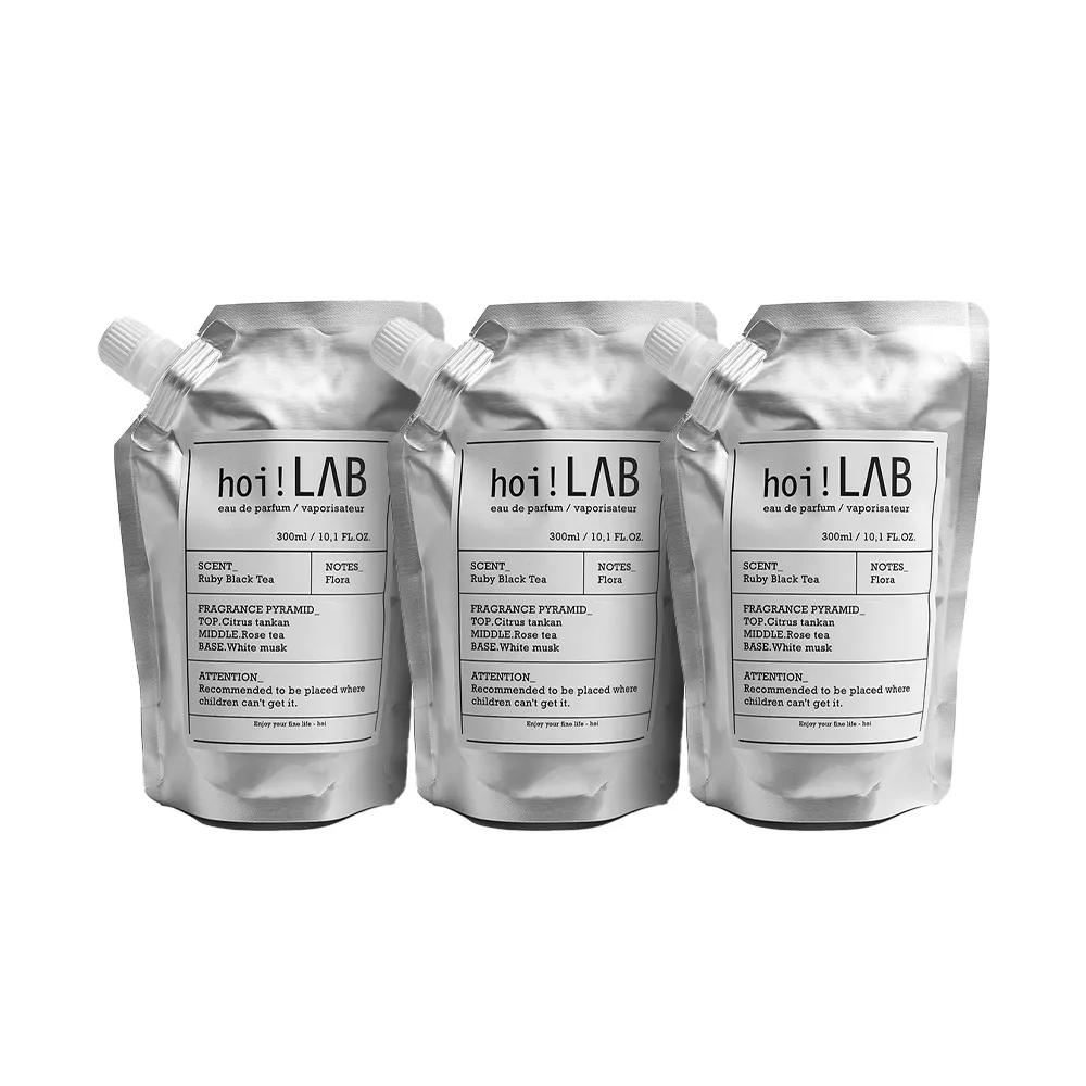【hoi!LAB】任3件超值組實驗室香氛 精油擴香補充包300ml(多款味道可選)