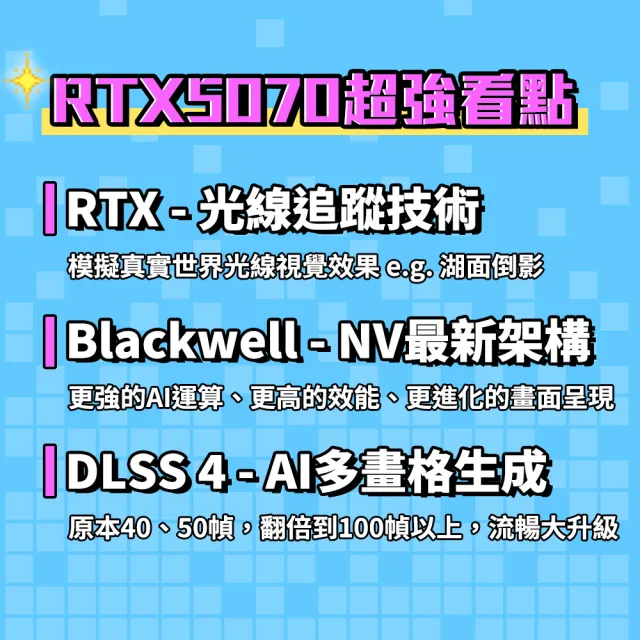 【NVIDIA】R7八核GeForce RTX5070{魔物獵人A}電競電腦(R7-7700/技嘉B650/16G D5/1TB_M.2)