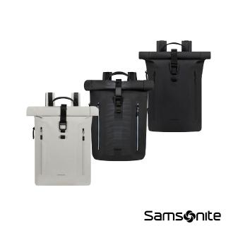 【Samsonite 新秀麗】COATIFY 極簡商務捲蓋式筆電後背包/雙肩包/通勤包/電腦包15.6吋(多色可選)