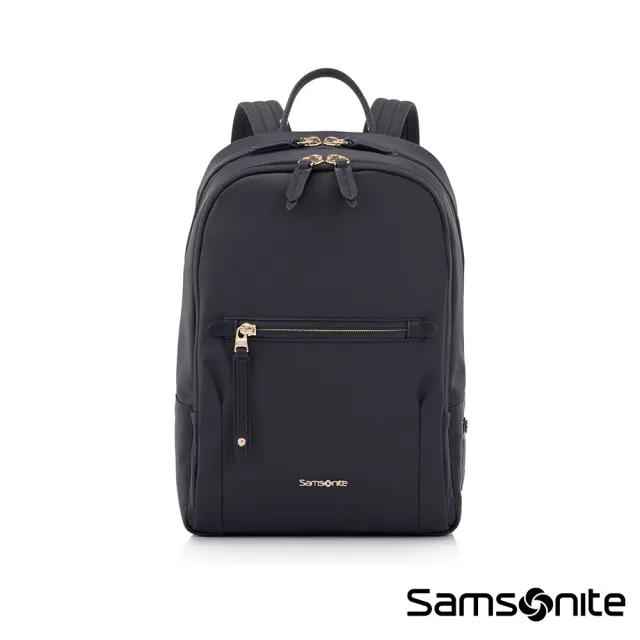【Samsonite 新秀麗】AUDRINA 時尚商務多功能輕量後背包/女包/雙肩包/通勤包(多色可選)