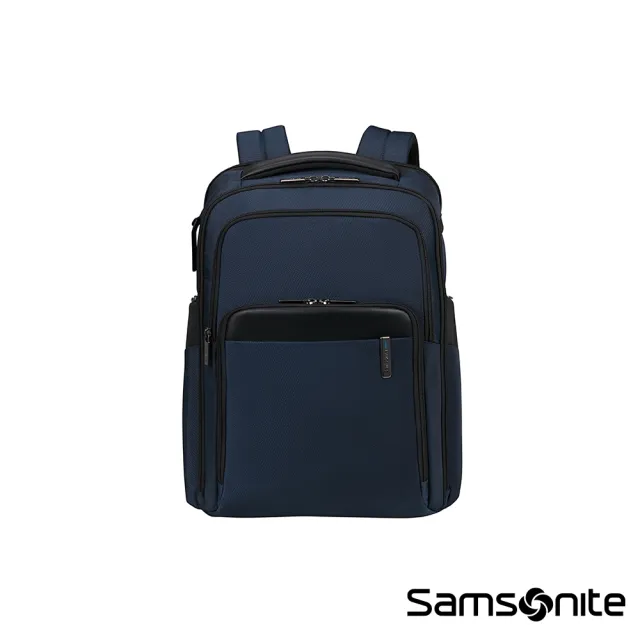【Samsonite 新秀麗】EVOSIGHT 智能商務環保多功能大容量筆電後背包/通勤包/雙肩包/電腦包15.6吋(多色可選)