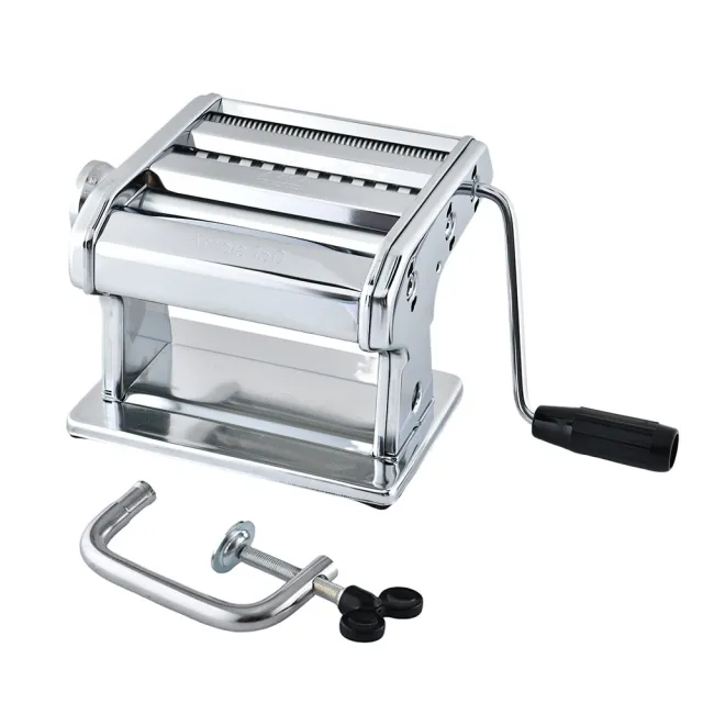 【Marcato】Ampia 150 一體成型 製麵機 壓麵機 切麵機 太空銀 義大利製(平輸品)