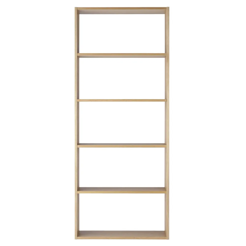 【MUJI 無印良品】自由組合層架/橡木/5層/寬版基本組/(大型家具配送)
