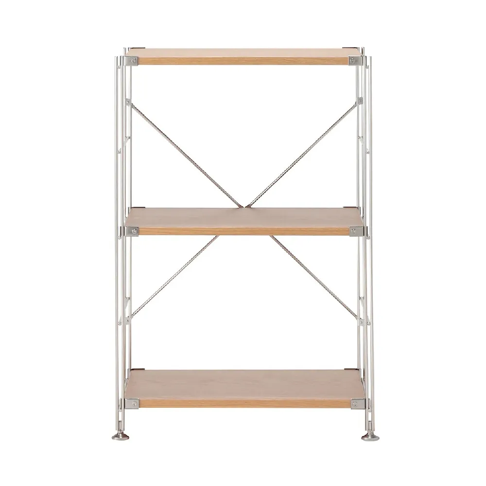 【MUJI 無印良品】SUS橡木層架組/小/(大型家具配送)