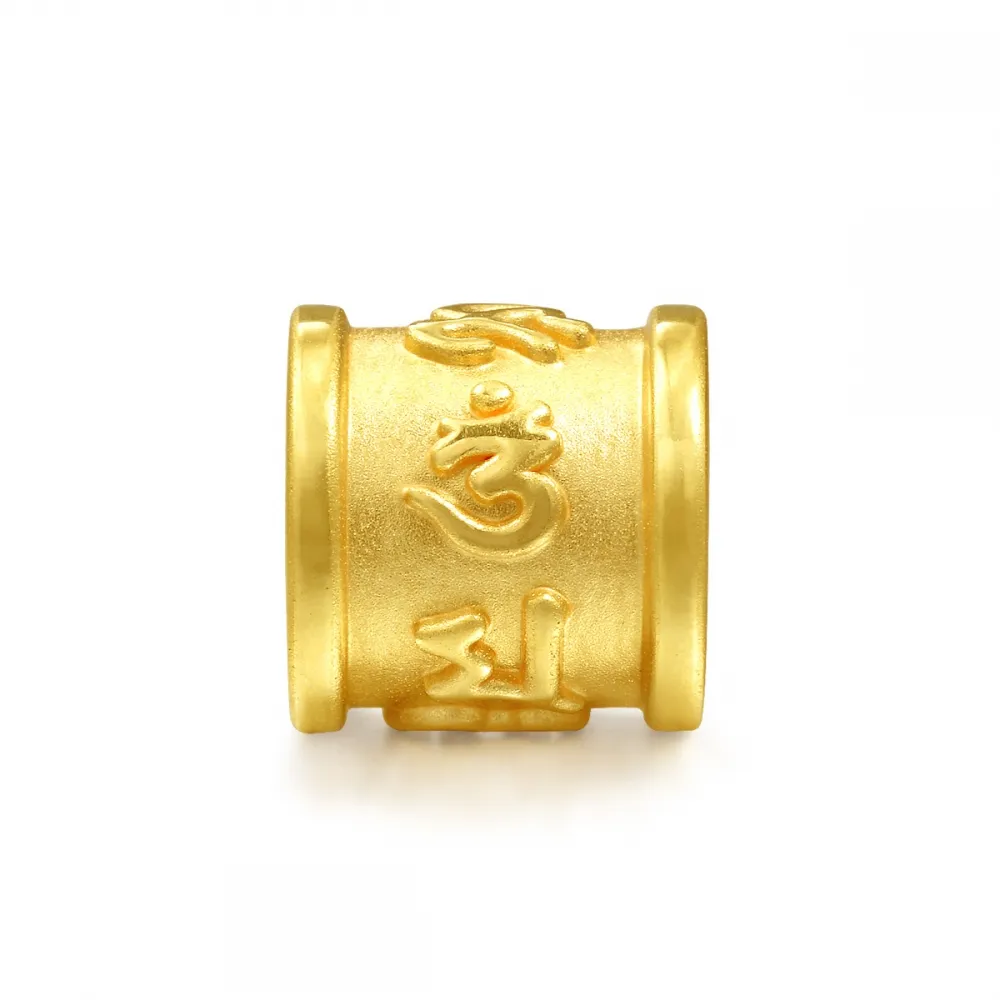 【點睛品】Charme 文化祝福 大明咒轉運珠 黃金串珠