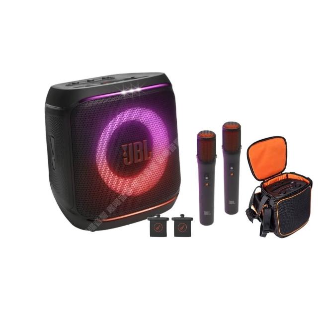 【JBL】Partybox Encore2 PLUS 新上市AI智慧型消音麥克風 便攜手提式派對藍牙喇叭附豪華收納背包