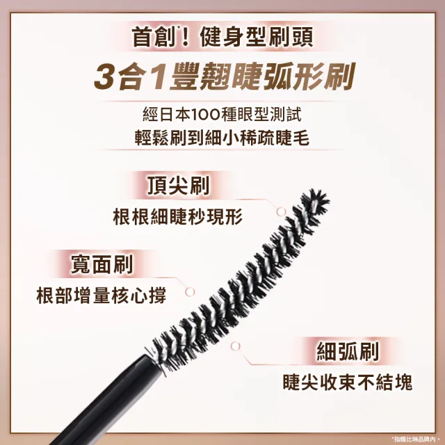 【MAYBELLINE 媚比琳】挺豐翹束感防水睫毛膏_2入組#BODY睫毛膏