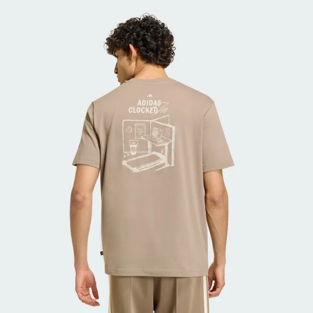 【adidas 愛迪達】短袖上衣 T恤 男 KC7081