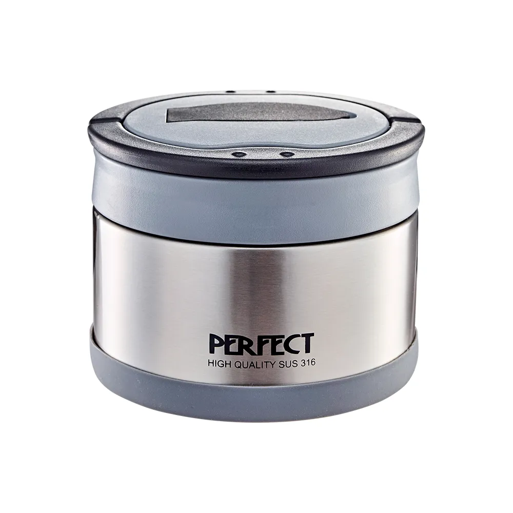【PERFECT 理想】極緻316可提式真空便當盒-12cm(台灣製造)