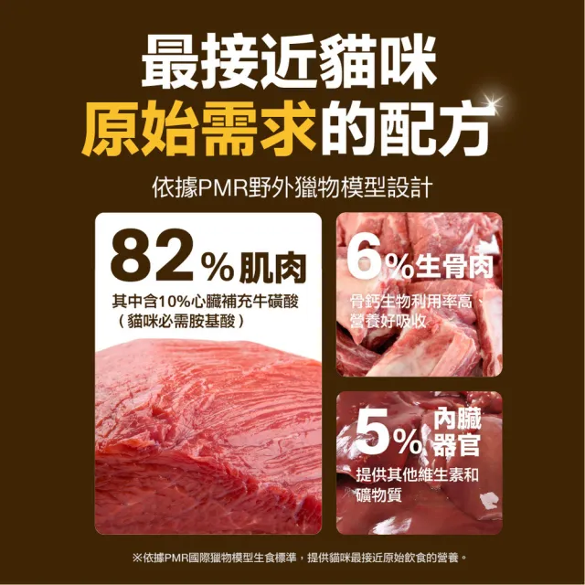 【怪獸部落】貓族鮮肉主食糧800g（鮭魚）(貓咪主食)