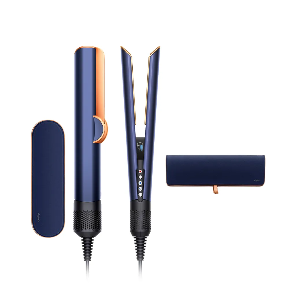 【dyson 戴森】HT01 Airstrait™ 二合一吹風直髮器(普魯士藍色)