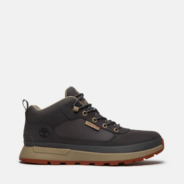 【Timberland】男款深灰色戶外健行鞋(A6DKNA9O)