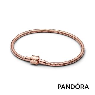 【Pandora 潘多拉】圓桶扣蛇鏈